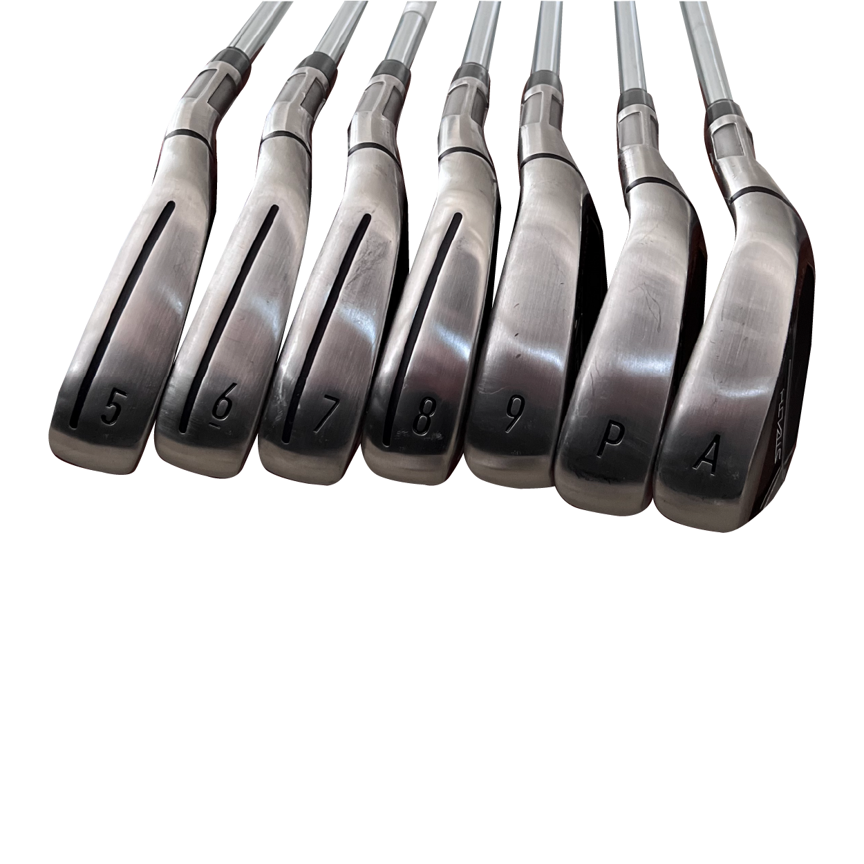Set Ferri TaylorMade STEALTH Set Di Ferri TaylorMade STEALTH - 5-PW, AW, SW, Acciaio Rigido, Manica Destra, Condizione Molto Buona Ferri 5-PW AW SW Set Ferri TaylorMade STEALTH Set Di Ferri TaylorMade STEALTH - 5-PW, AW, SW, Acciaio Rigido, Manica Destra, Condizione Molto Buona Ferri 5-PW AW SW